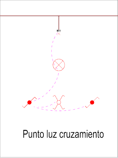 Pto. luz con cruzamiento