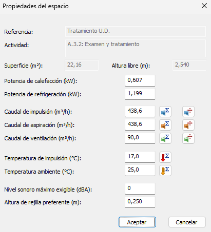 Propiedades del espacio