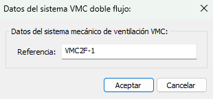 Propiedades Equipo VMC doble flujo