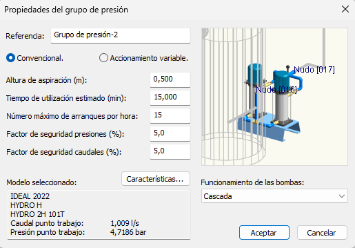 Propiedades Grupo de presin