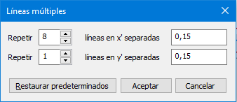 Configurar lneas mltiples...