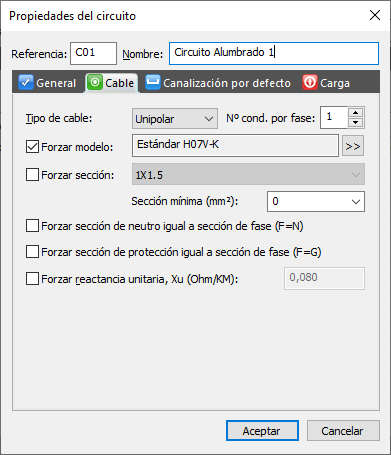 Circuito Cable