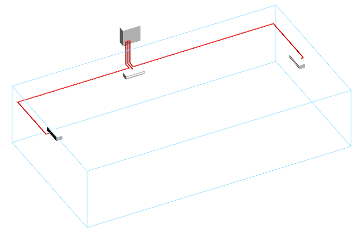 Esquema sistema multi-split