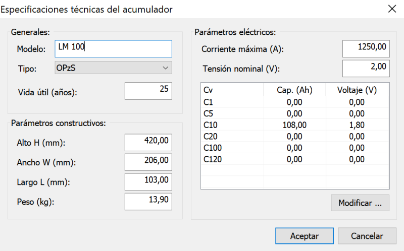 BD Caractersticas de Acumuladores