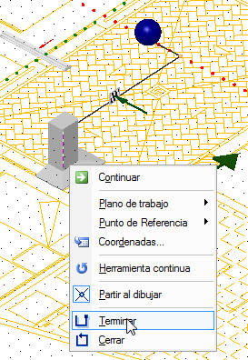 finalizar el conducto